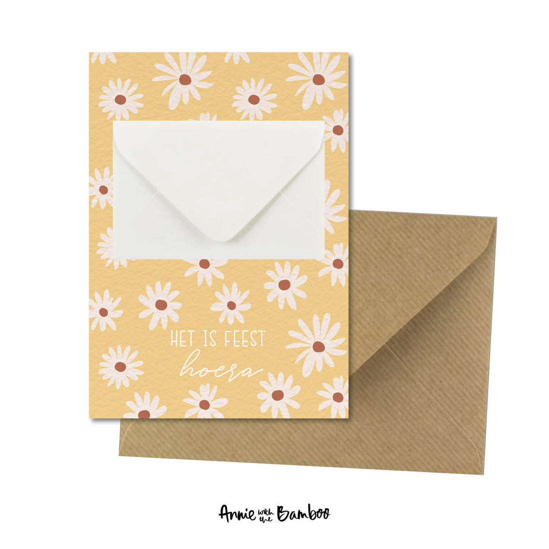 Geldkaart - Het is feest, hoera