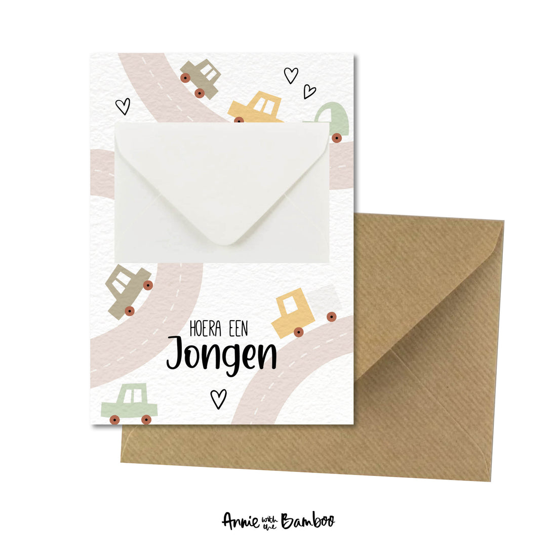 Geldkaart - Hoera een jongen