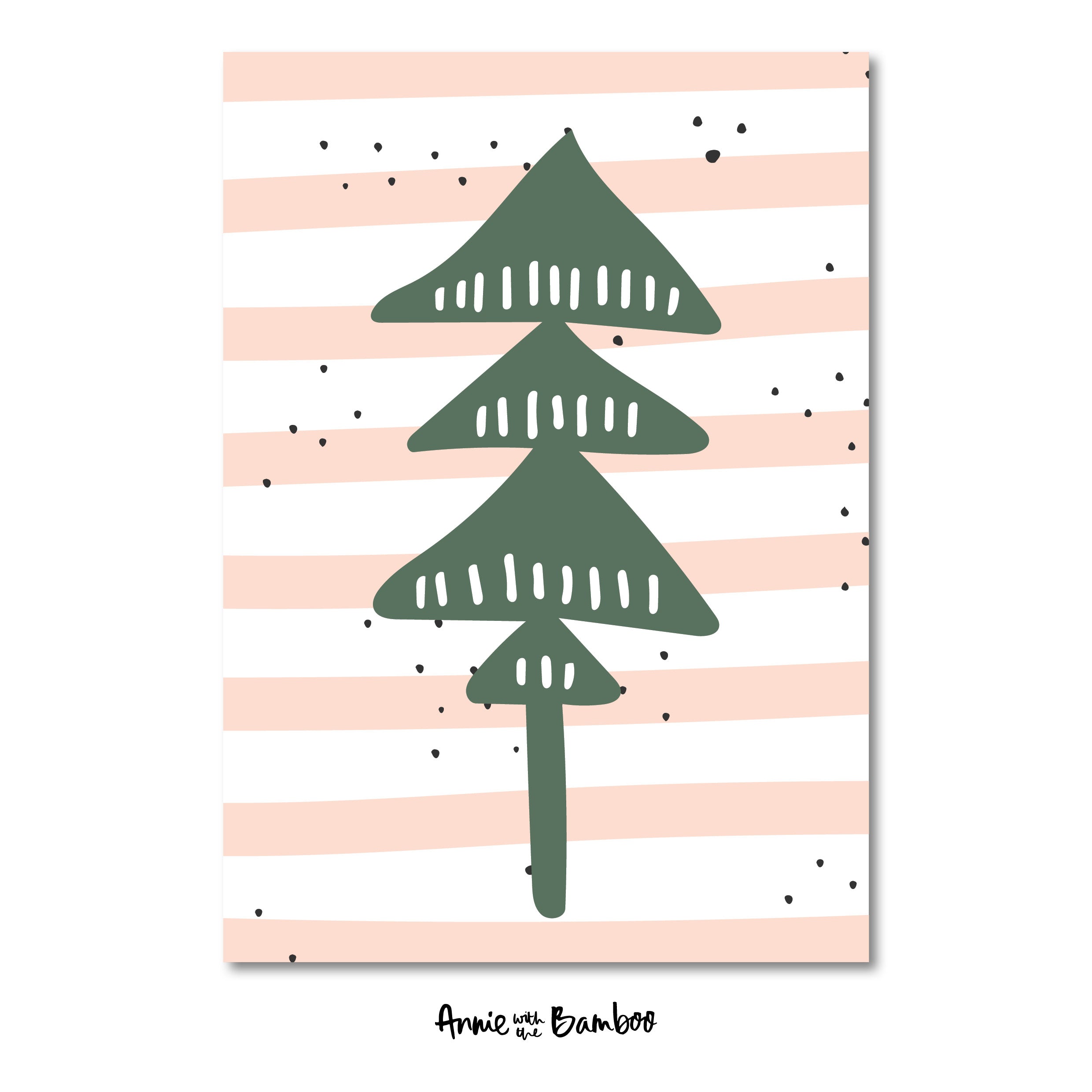Kerstkaart - Kerstboom (sale)