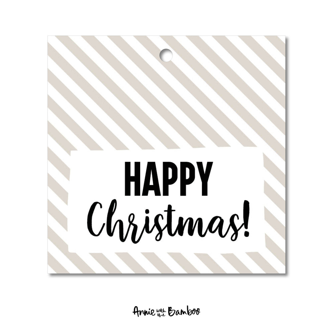 Cadeaulabel - Happy Christmas (sale)