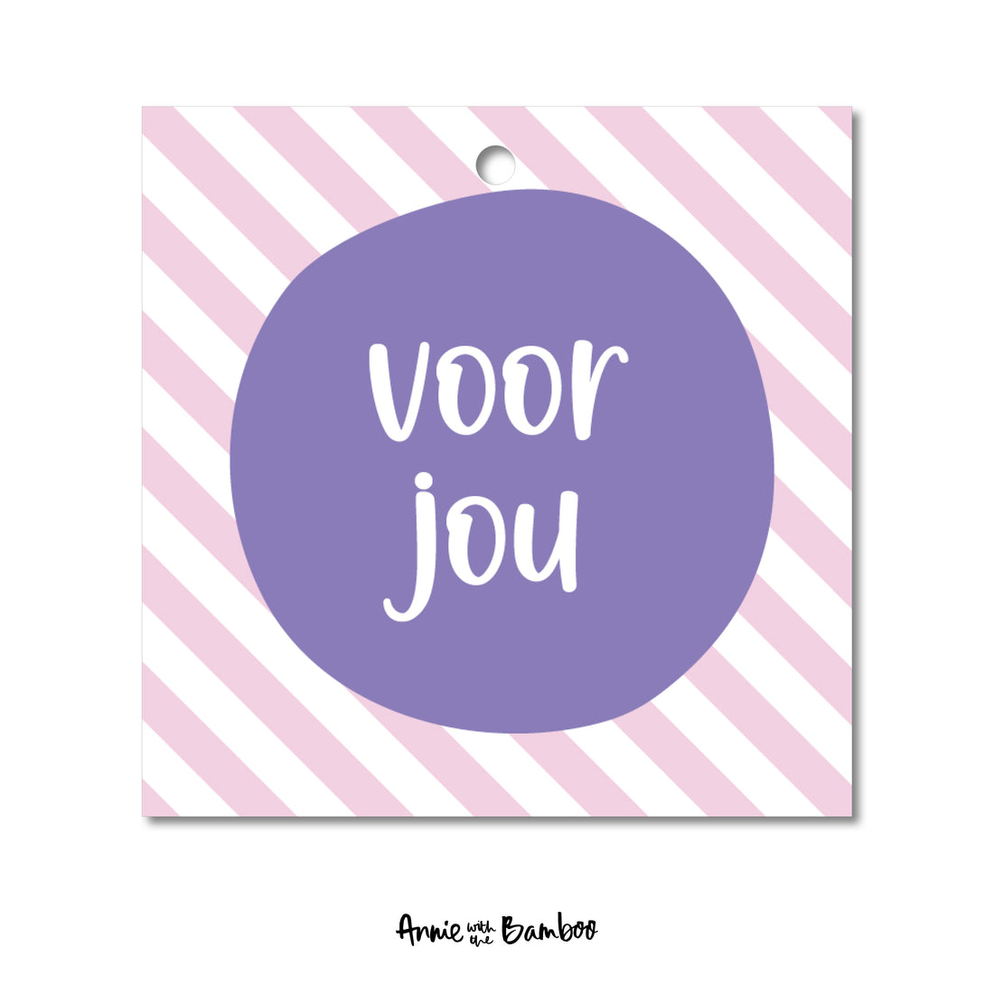 Cadeaulabel - Voor jou
