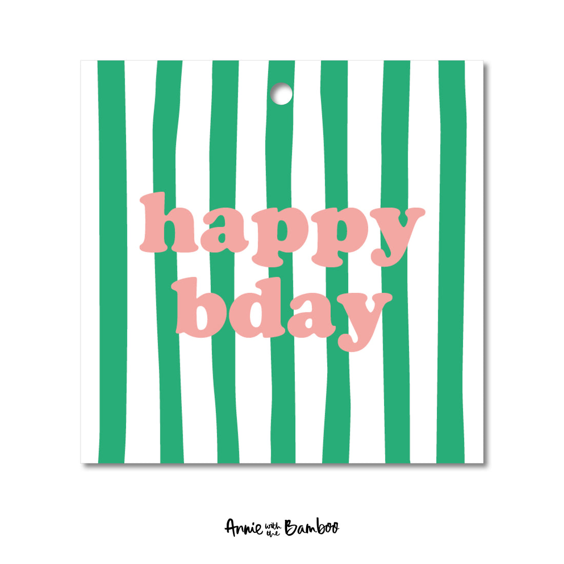 Cadeaulabel - happy bday