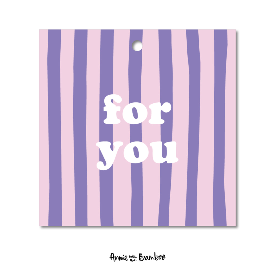 Cadeaulabel - for you