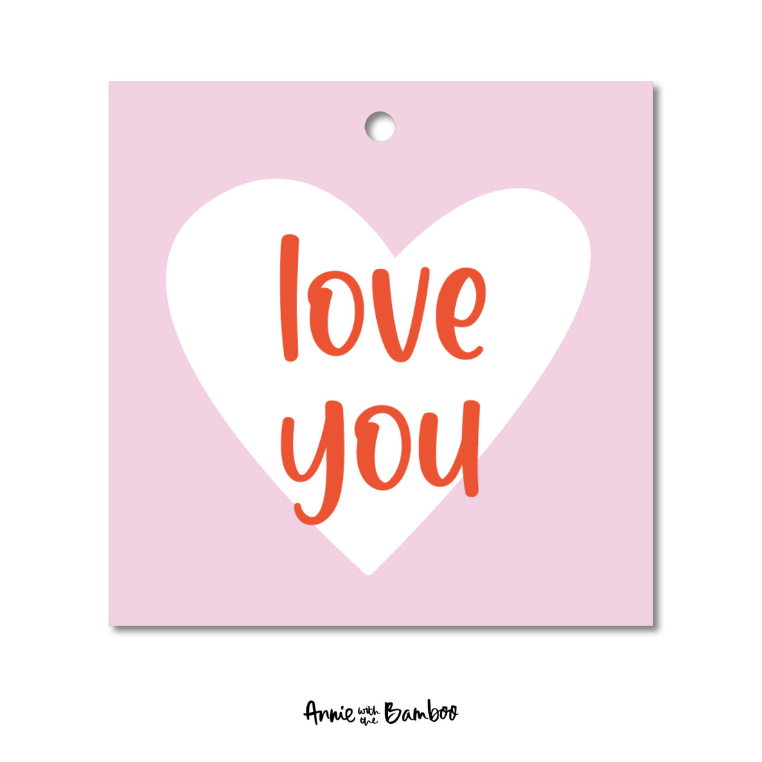 Cadeaulabel - Love you