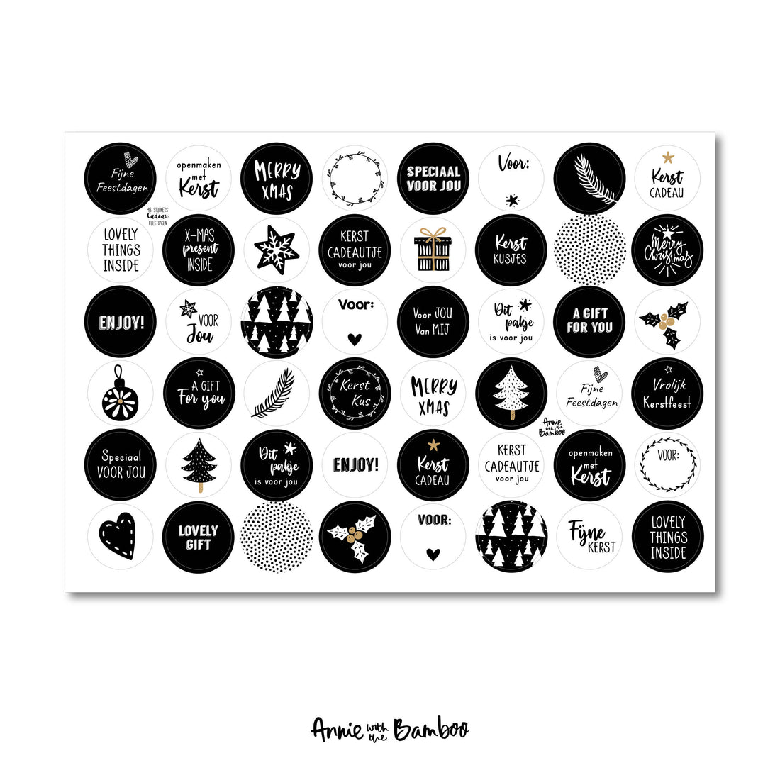 Stickervel - Cadeaustickers &