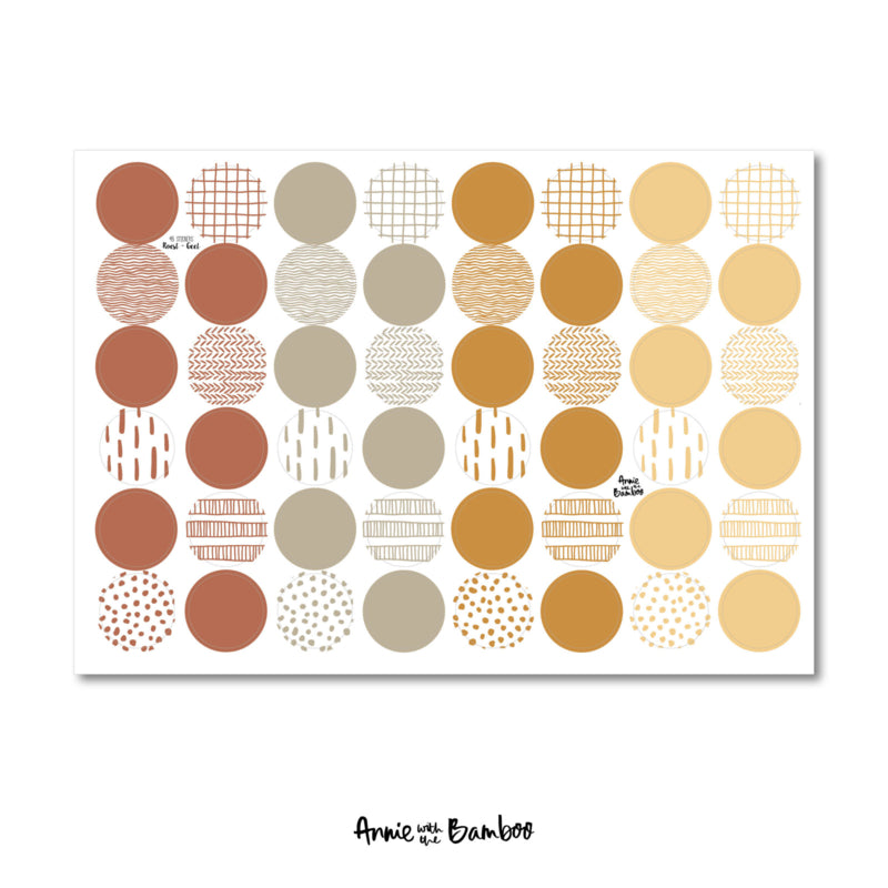 Stickervel - Patronen &