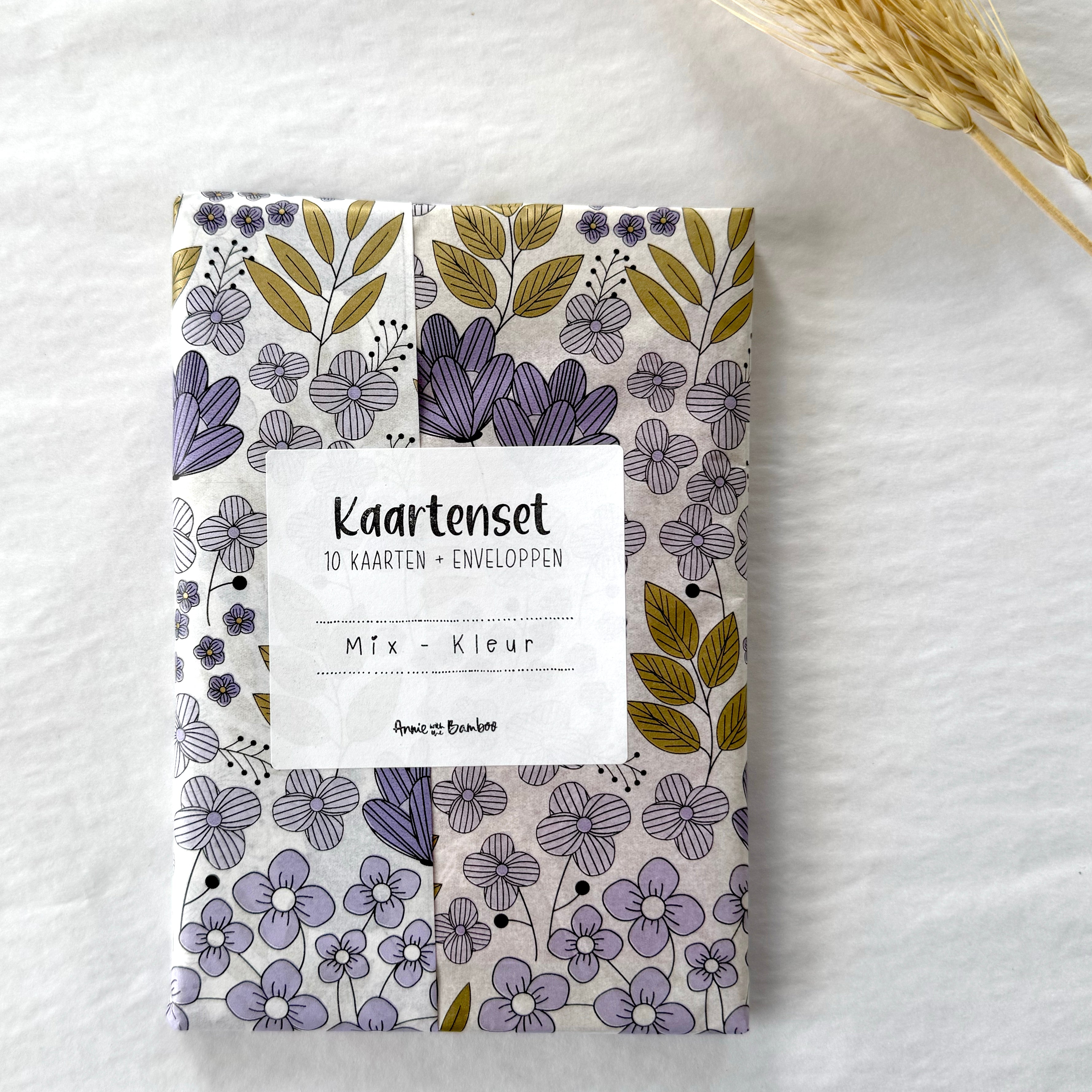 Kaarten voordeelset - MIX KLEUR