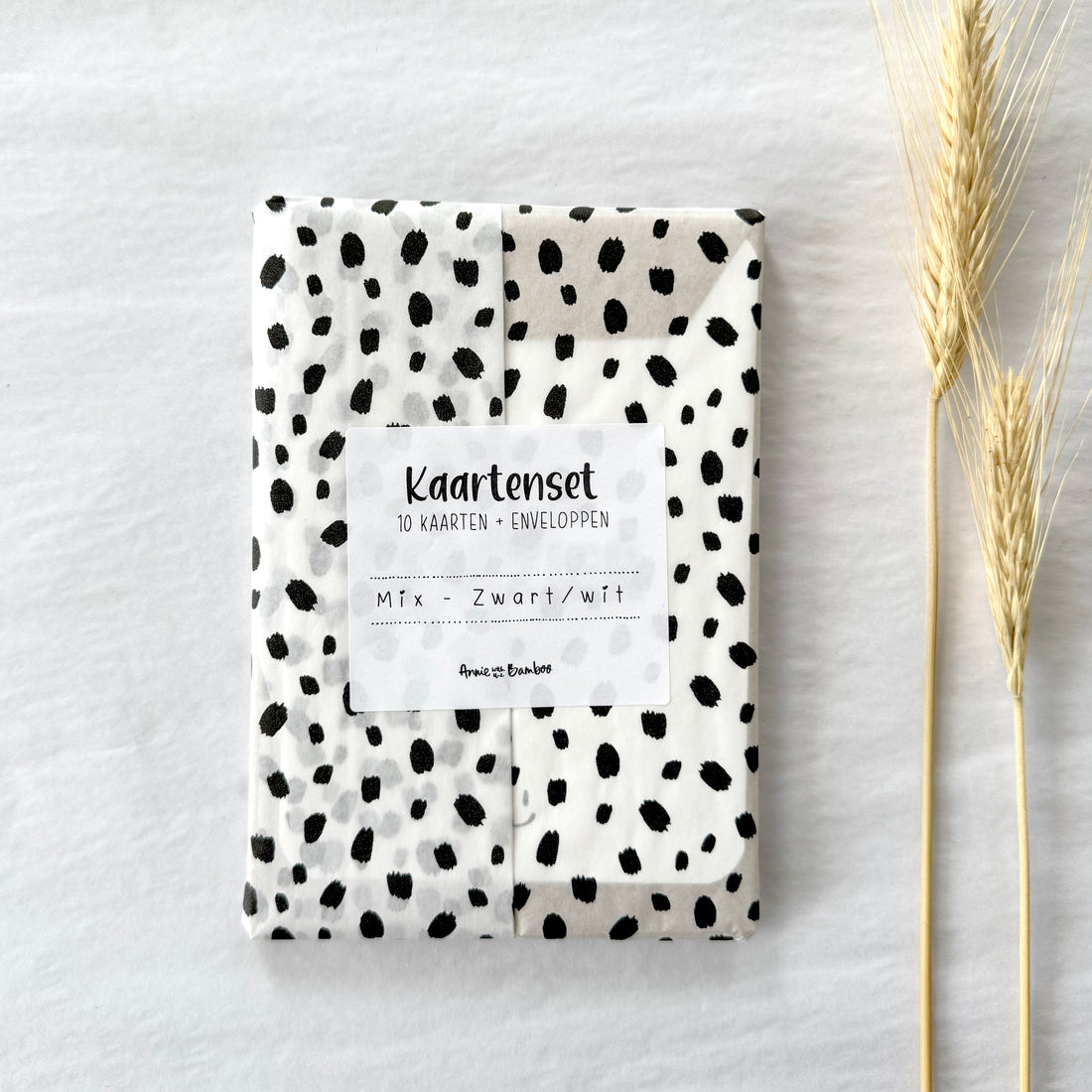 Kaarten voordeelset - MIX ZWART/WIT