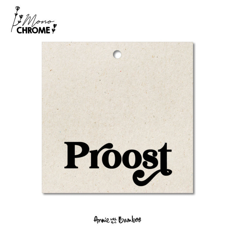 Cadeaulabel - Proost