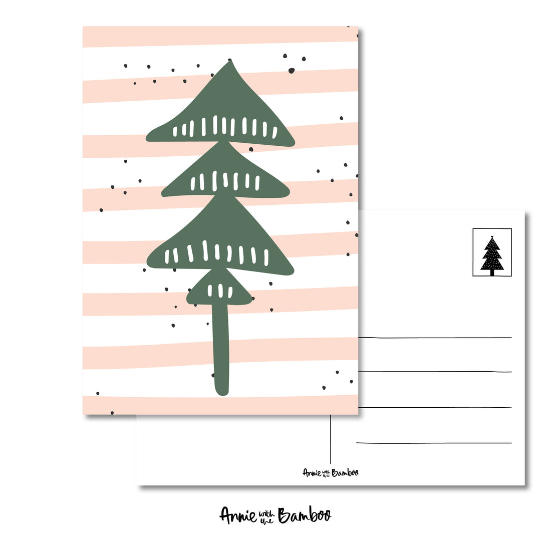 Kerstkaart - Kerstboom (sale)