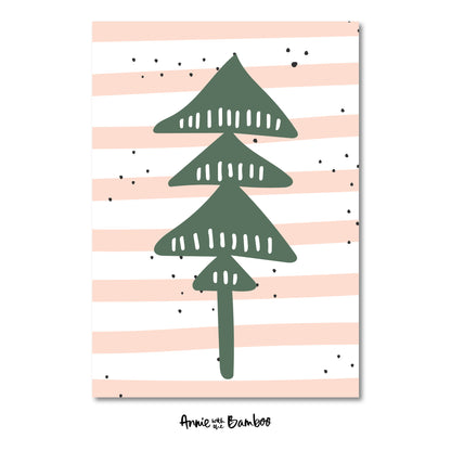 Kerstkaart - Kerstboom (sale)