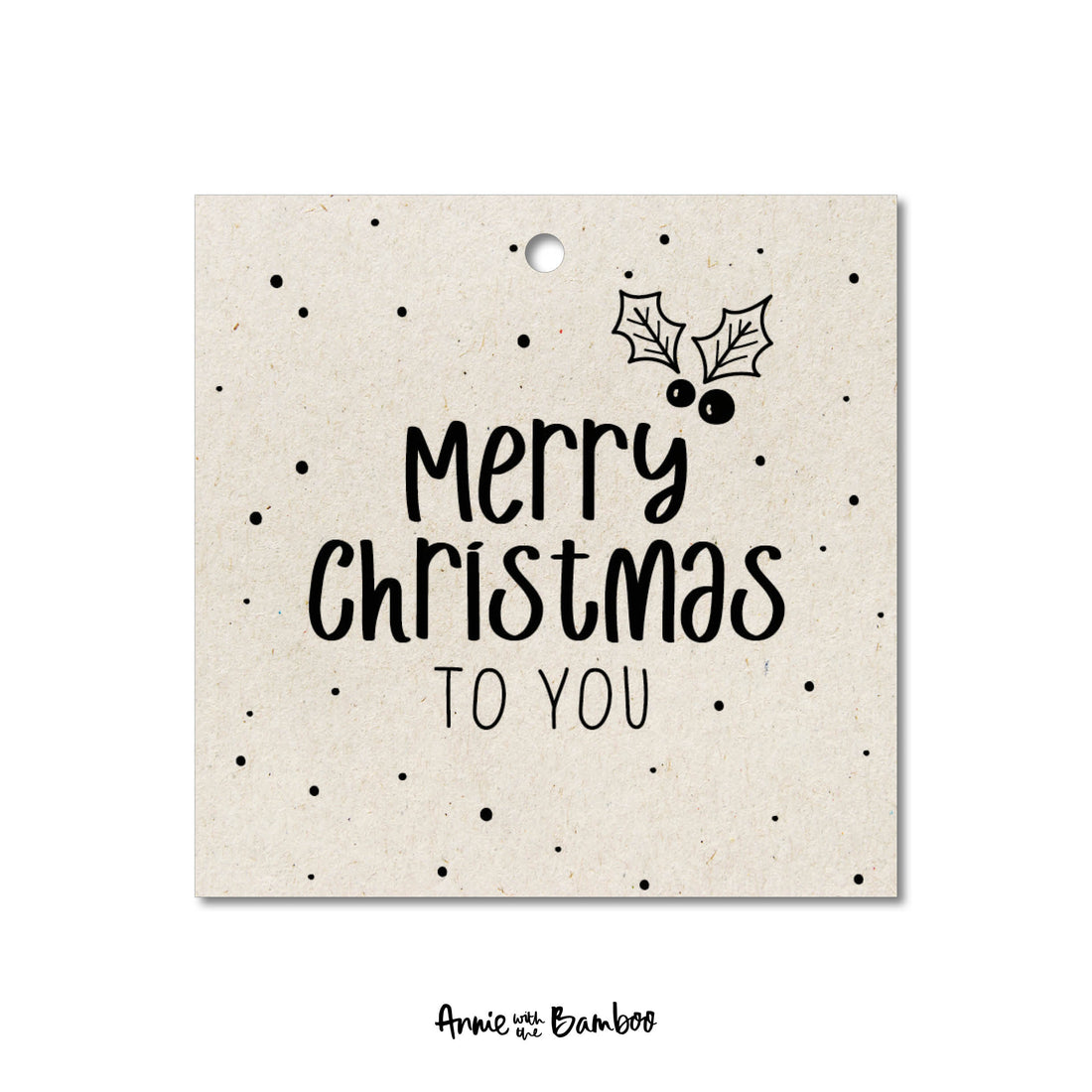 Cadeaulabel - Merry Christmas (sale)