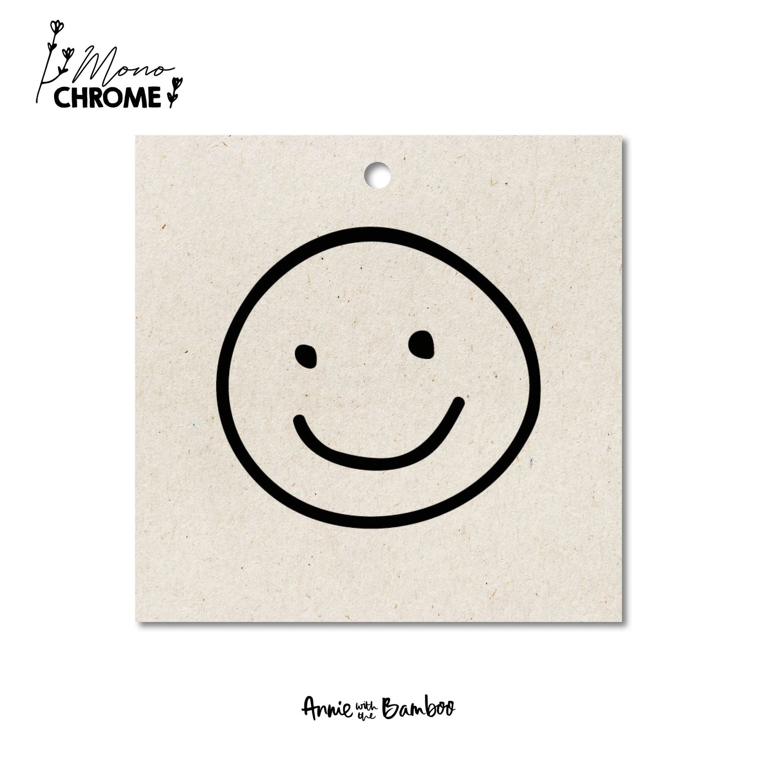 Cadeaulabel - Smiley