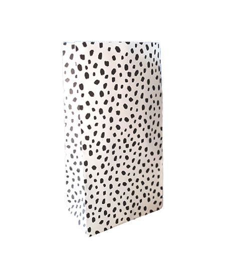 Blokbodemzak dots - 5 stuks