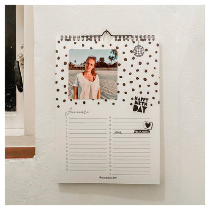 Kalender voor feestjes (A4)